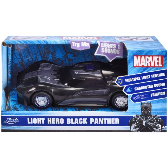 Masina jada toys marvel light hero black panther 1:32 15 cm hubs203222004