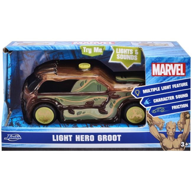 Masina jada toys marvel light hero groot 1:32 15 cm hubs203222005
