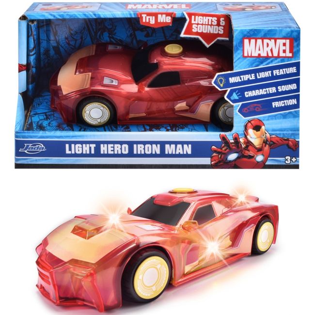 Masina jada toys marvel light hero iron man 1:32 15 cm hubs203222002