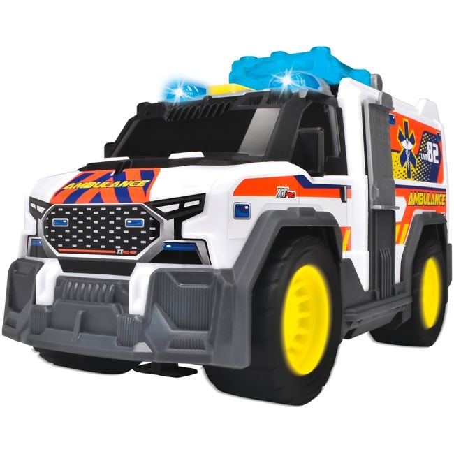 Masina de ambulanta dickie toys medical responder 30 cm cu lumini si sunete hubs203306024