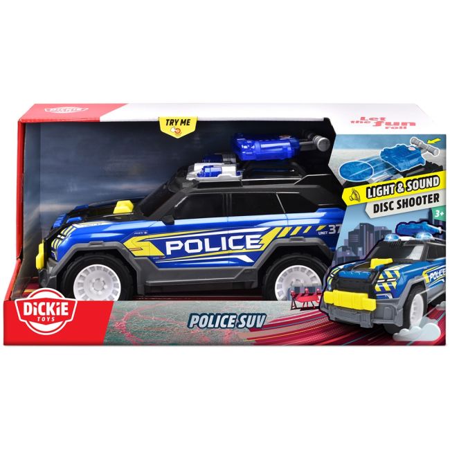 Masina de politie dickie toys police suv 30 cm cu lumini si sunete hubs203306022