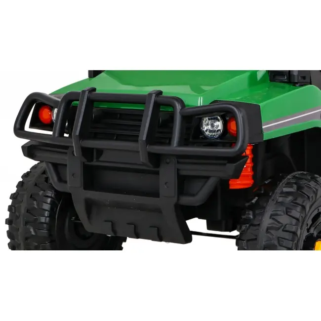Masinuta electrica cu telecomanda farmer pick-up, roti eva, scaun tapitat, 116x66x65 cm, putere 70w - verde edeedipa.bdm0926.zie