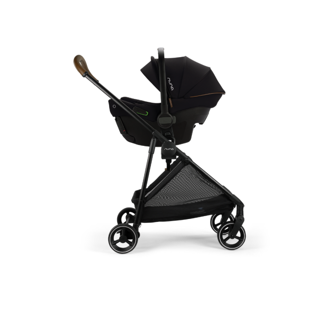 Nuna - scoica auto cu isofix integrat pipa urbn caviar, nastere - 75 cm, testata inclusiv la impact lateral, conform ece r129 si testata adac bbbcf15610cvrgl