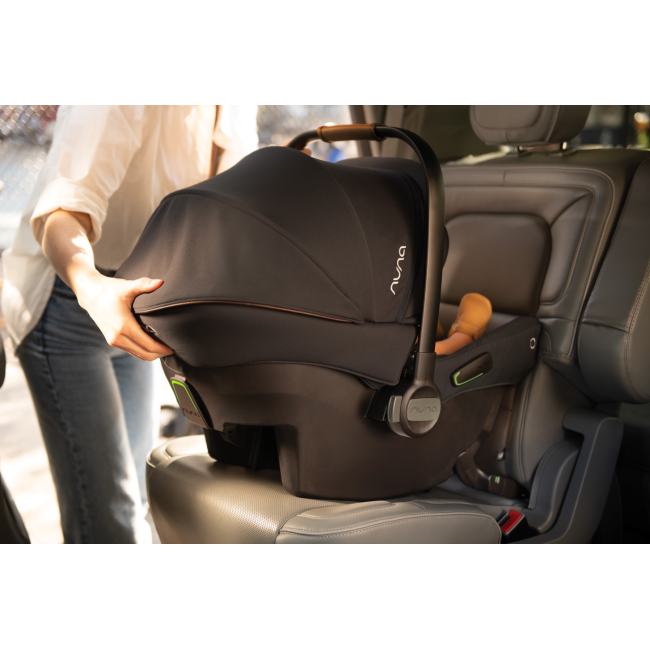 Nuna - scoica auto cu isofix integrat pipa urbn granite, nastere - 75 cm, testata inclusiv la impact lateral, conform ece r129 si testata adac bbbcf15610grngl