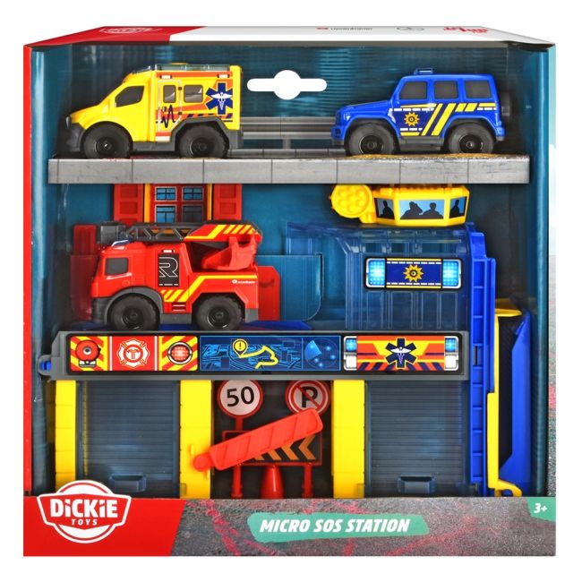 Statie de salvare dickie toys micro sos station hubs203713017
