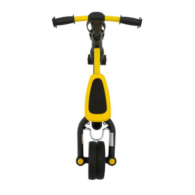 Tricicleta cu pedale 3 in 1 si roti din cauciuc sportrike - galben edeedizsp.b68.zol