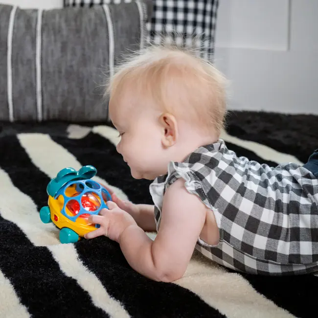 Baby einstein - masinuta cu zornaitoare curious car neptune oball bbb16766