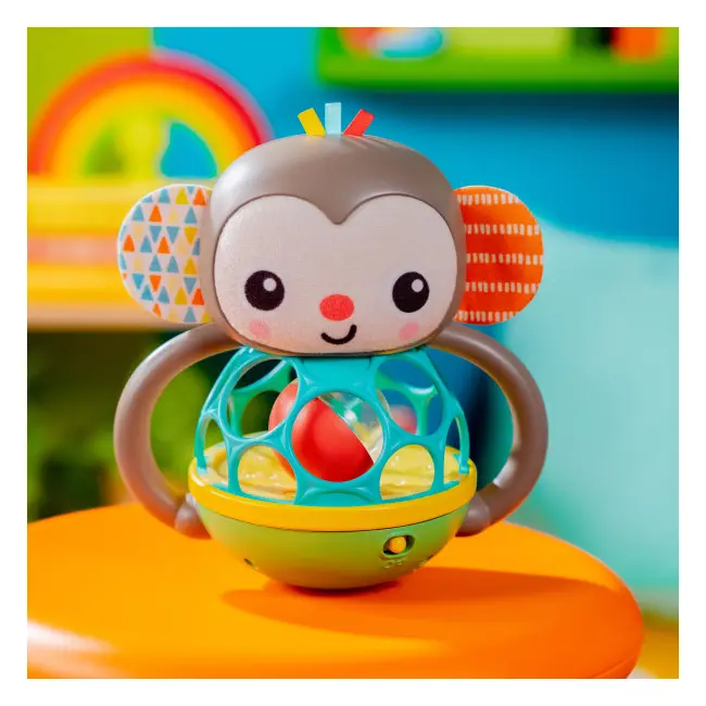 Bright starts - jucarie multi-senzoriala, "grab & giggle monkey" bbb16779