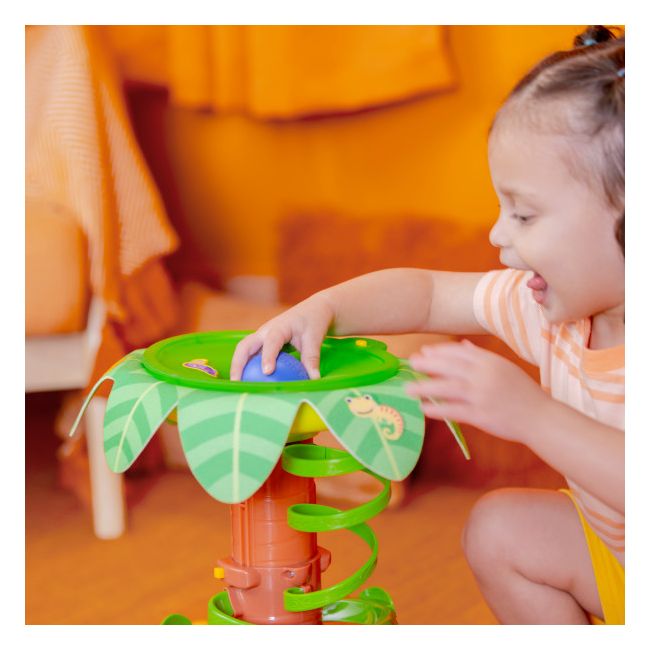 Bright starts - jucarie tropicala, "twirl™ ball play toy" bbb16826