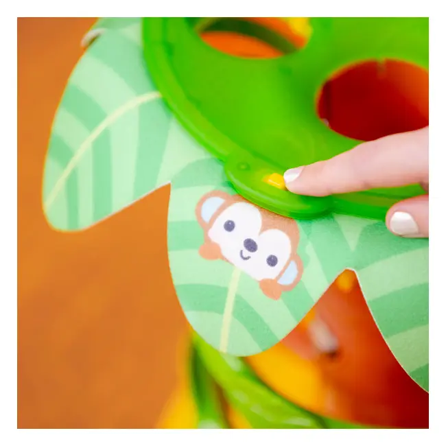 Bright starts - jucarie tropicala, "twirl&trade; ball play toy" bbb16826