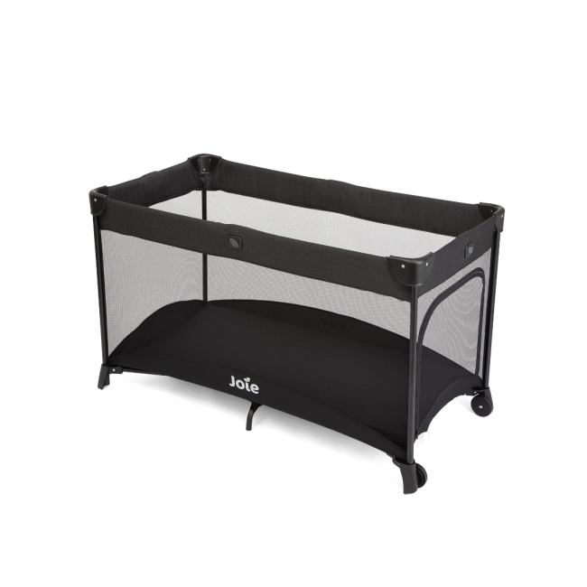 Joie - patut pliant cu 2 niveluri allura 120 cm, shale bbbp1206easha000