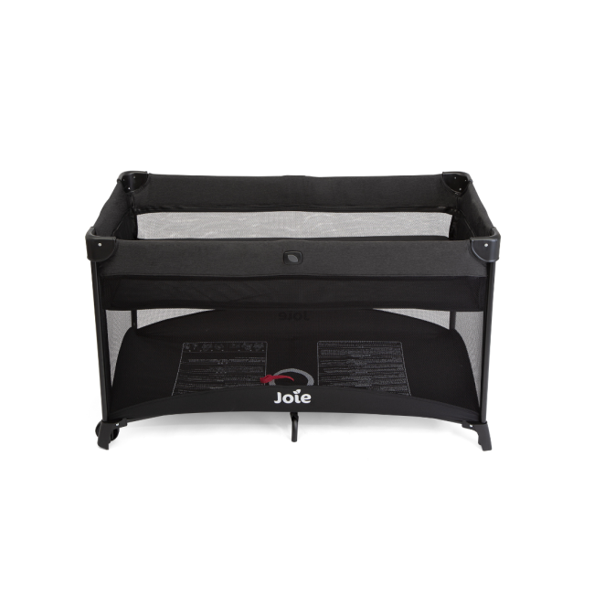 Joie - patut pliant cu 2 niveluri allura 120 cm, shale bbbp1206easha000