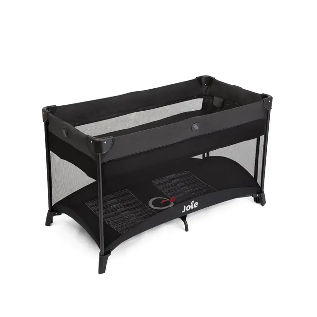 Joie - patut pliant cu 2 niveluri allura 120 cm, shale bbbp1206easha000