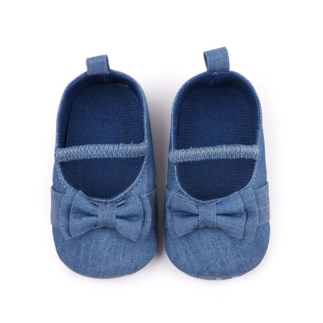 Pantofiori albastru denim pentru bebelusi csbmj3148-1-va12