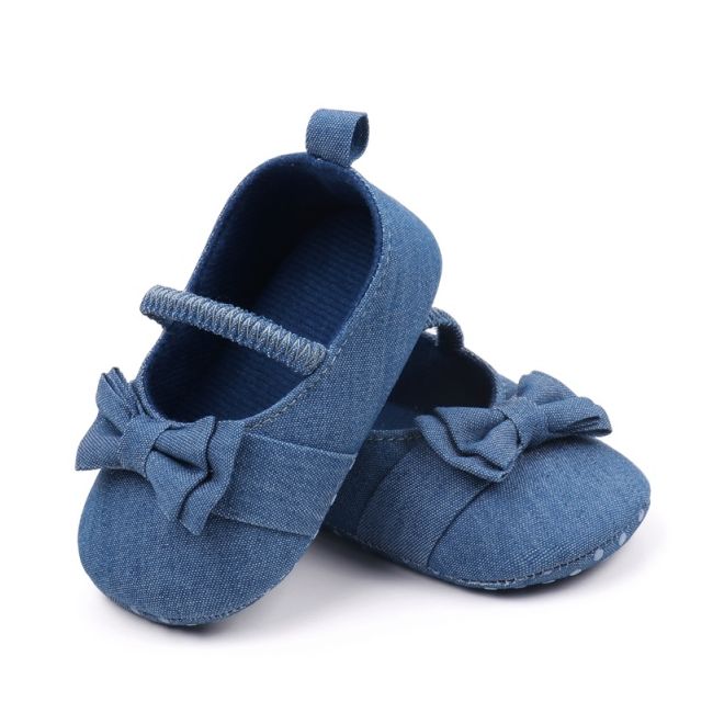 Pantofiori albastru denim pentru bebelusi csbmj3148-1-va12