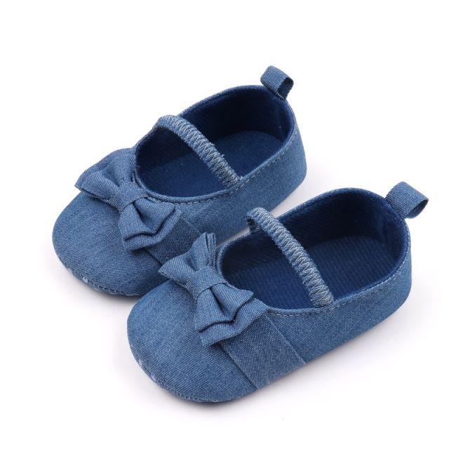 Pantofiori albastru denim pentru bebelusi csbmj3148-1-va12