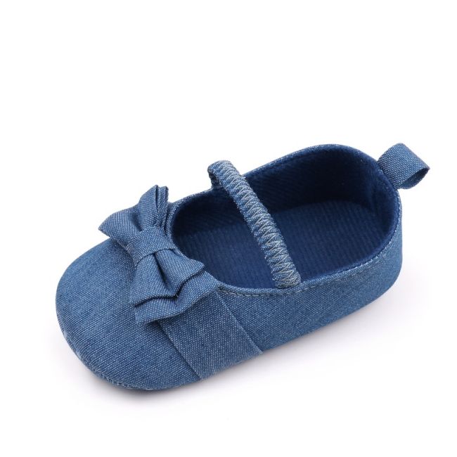 Pantofiori albastru denim pentru bebelusi csbmj3148-1-va12