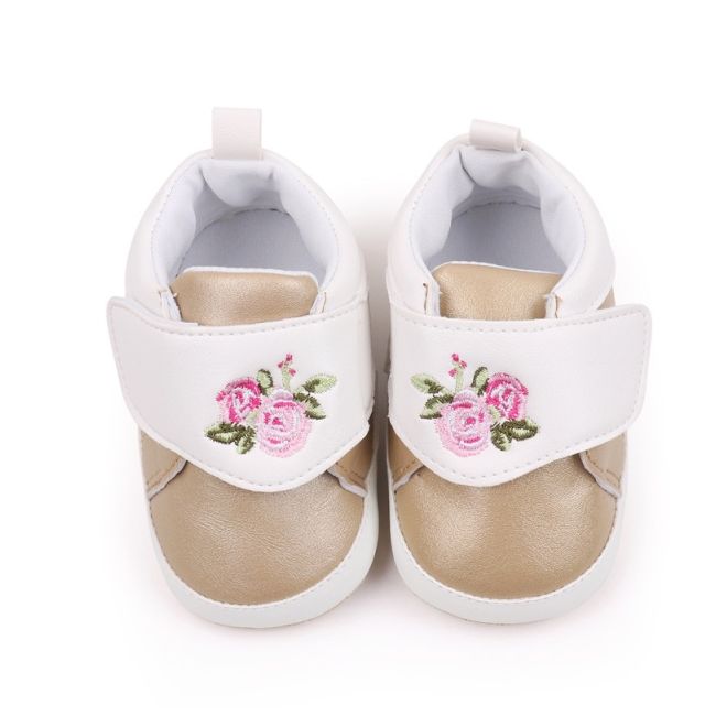 Pantofiori aurii pentru fetite - roses csbhx3171-3-va12