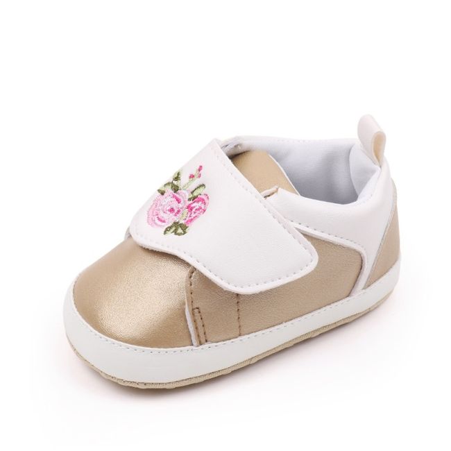 Pantofiori aurii pentru fetite - roses csbhx3171-3-va12