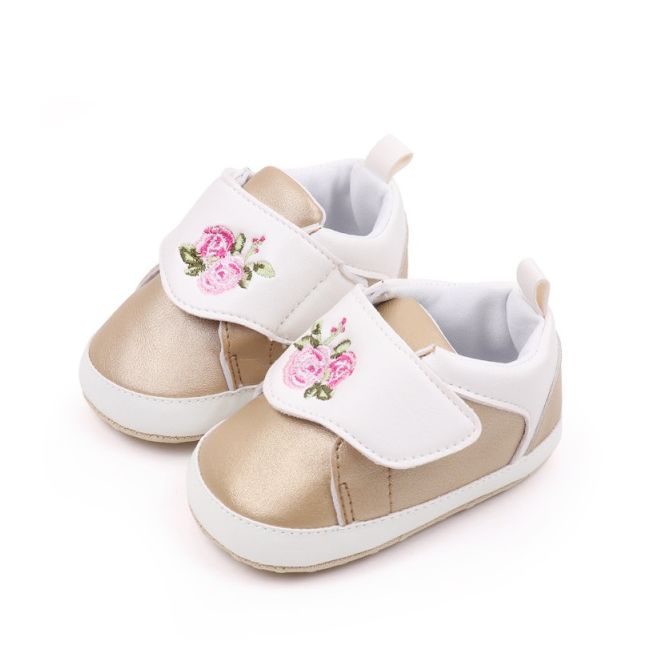 Pantofiori aurii pentru fetite - roses csbhx3171-3-va12