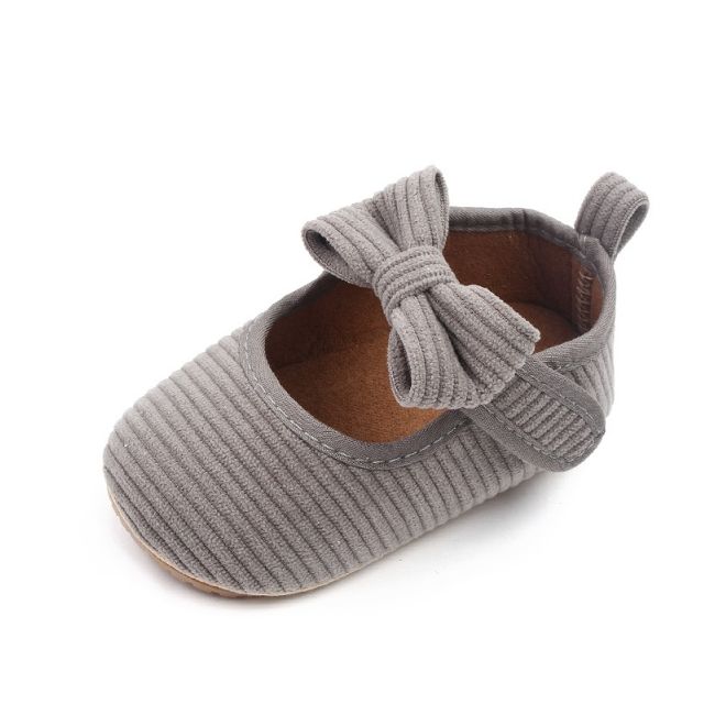 Pantofiori gri din reiat chd2762-4-va11