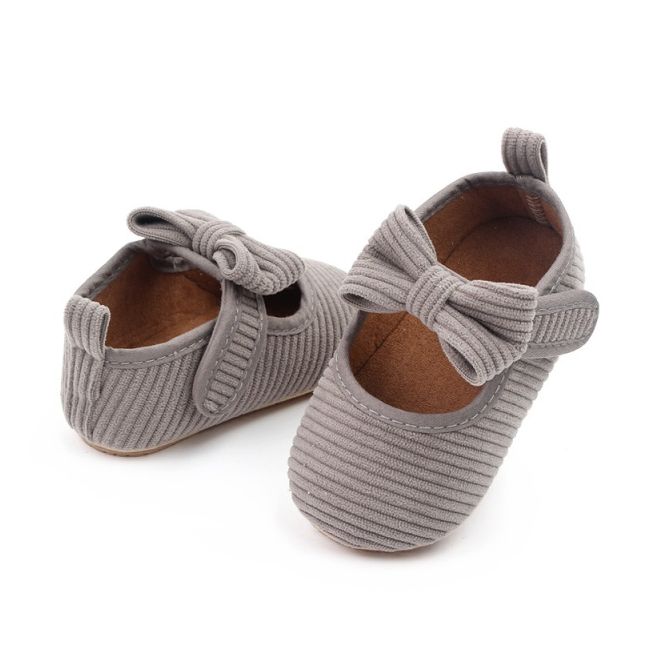 Pantofiori gri din reiat chd2762-4-va11