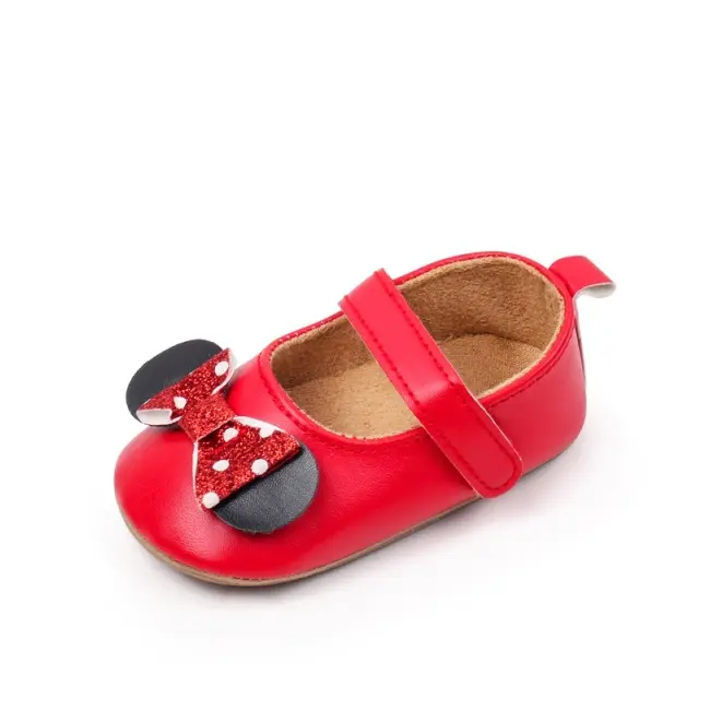 Pantofiori rosii cu fundita - mouse chbyq4150-2-va12