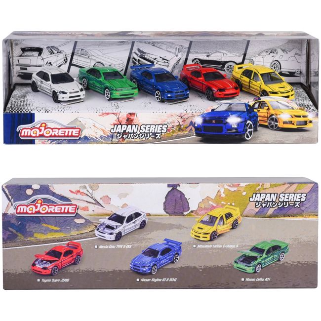 Set majorette japan series cu 5 masinute hubs212051031