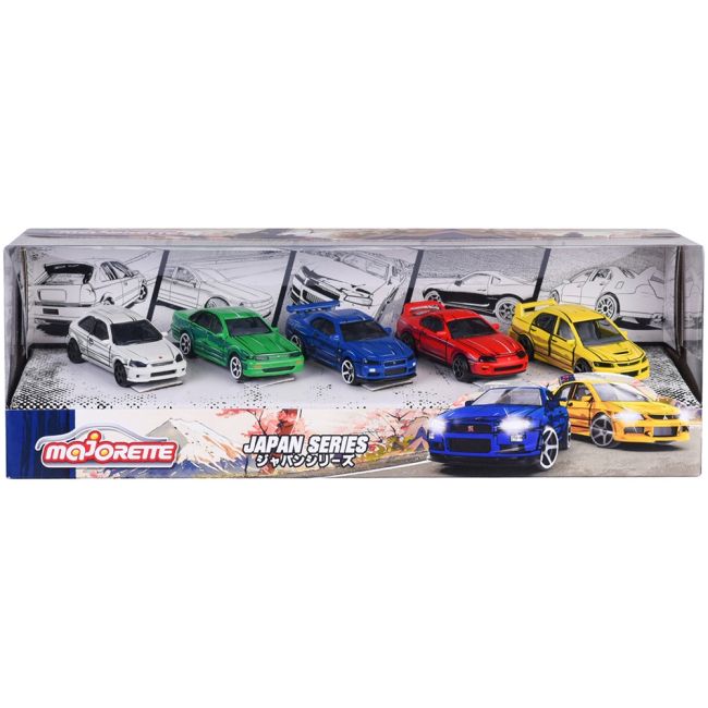 Set majorette japan series cu 5 masinute hubs212051031