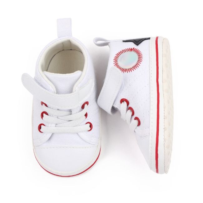 Tenisi albi pentru bebelusi - white chd2751-4-va13