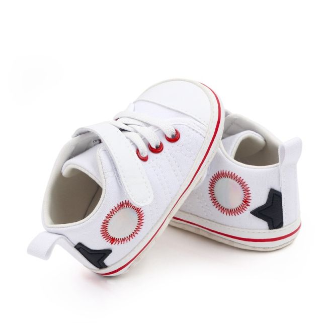 Tenisi albi pentru bebelusi - white chd2751-4-va13