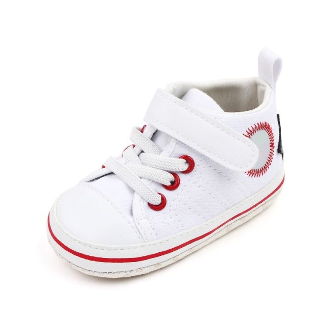 Tenisi albi pentru bebelusi - white chd2751-4-va13