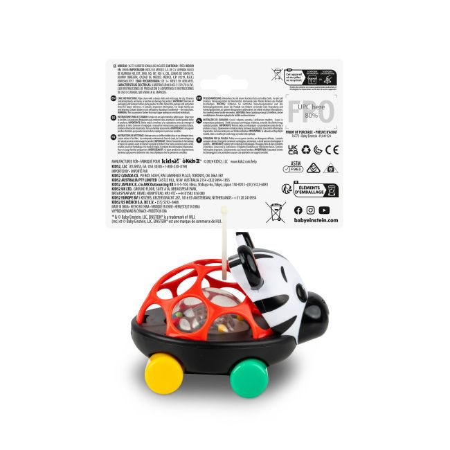 Baby einstein - masinuta zornaitoare "curious car zen oball" bbb16772