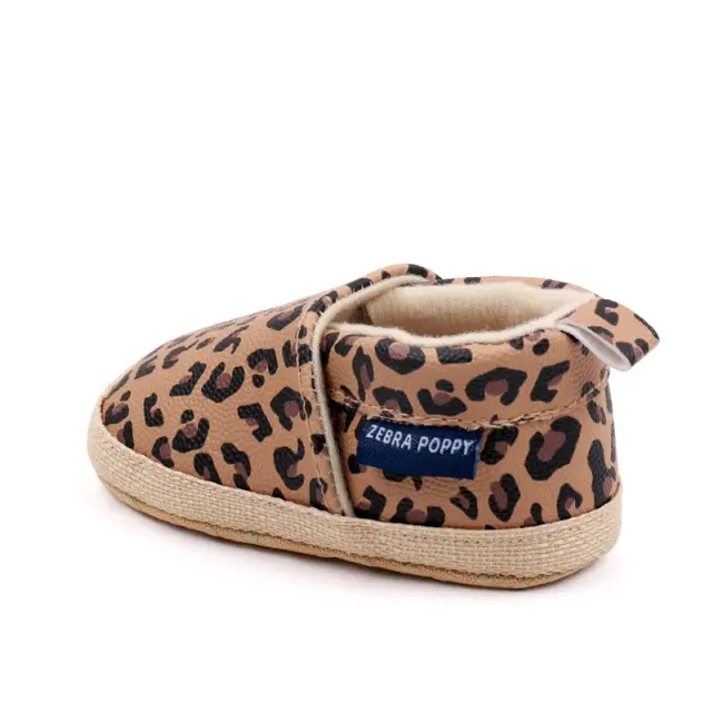 Balerini cu imprimeu leopard pentru fetite csbjz3168-1-va15