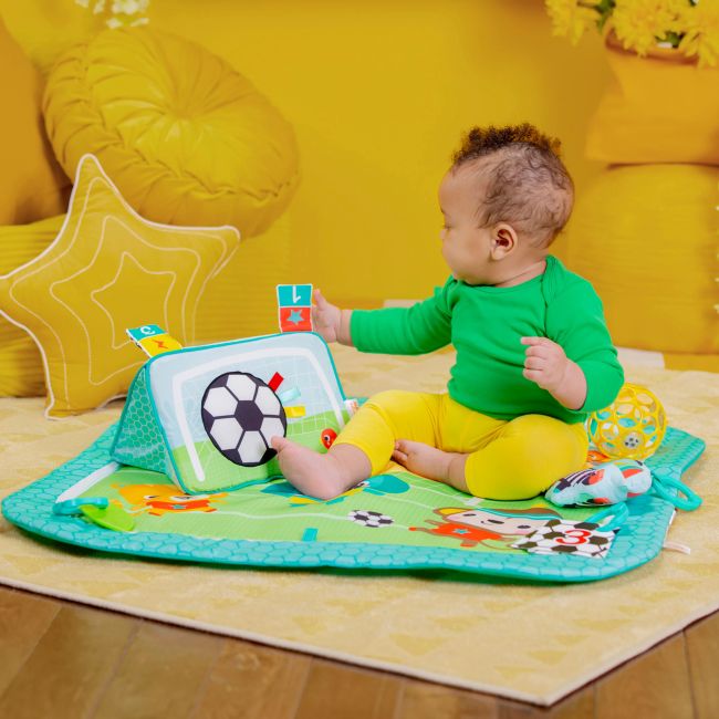 Bright starts - salteluta de activitati grip & kick oball bbb17165