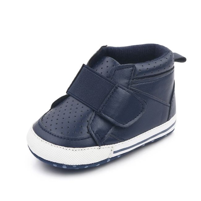 Ghetute bleumarine pentru baietei, cu bareta lata chd2738-1-va16