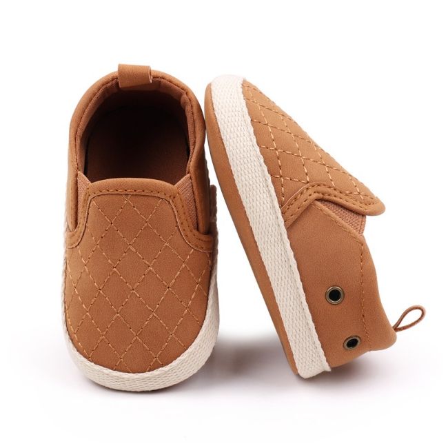 Pantofi maro tip mocasini pentru bebelusi csbhx3208-2-va16