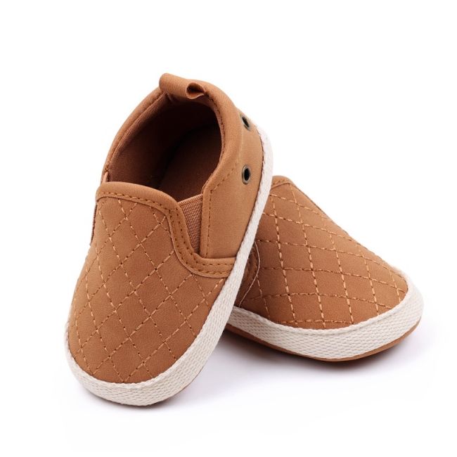 Pantofi maro tip mocasini pentru bebelusi csbhx3208-2-va16