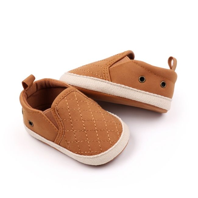 Pantofi maro tip mocasini pentru bebelusi csbhx3208-2-va16