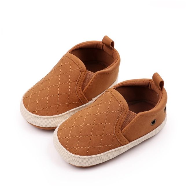 Pantofi maro tip mocasini pentru bebelusi csbhx3208-2-va16