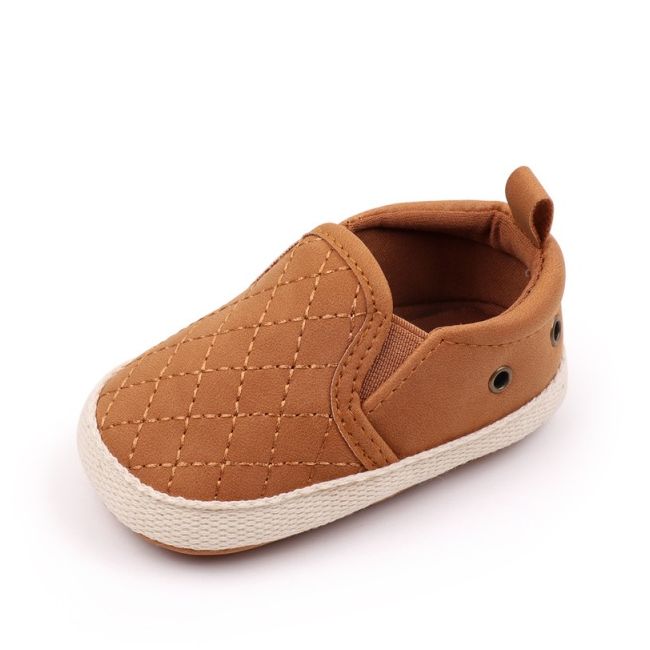 Pantofi maro tip mocasini pentru bebelusi csbhx3208-2-va16
