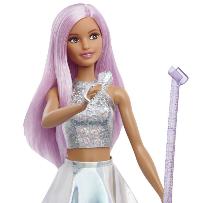 BARBIE PAPUSA BARBIE YOU CAN BE SET BARBIE STAR POP SI MICROFON VIVMTJCW42