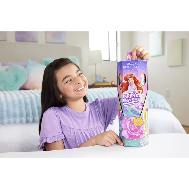 DISNEY PRINCESS SPIN AND REVEAL PAPUSA ARIEL VIVMTHTV88