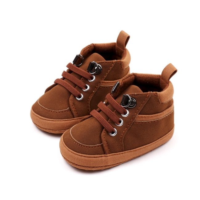 Ghetute maro pentru bebelusi cu sireturi din elastic csbxc3170-1-va17
