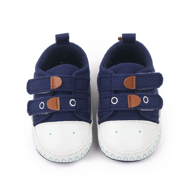 Pantofiori sport bleumarine cu barete cu arici - dino csbc2280-1-va18