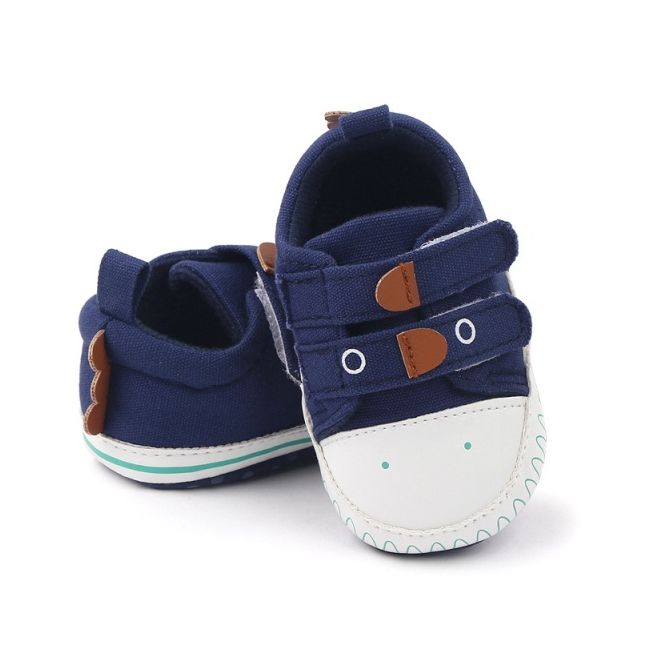 Pantofiori sport bleumarine cu barete cu arici - dino csbc2280-1-va18