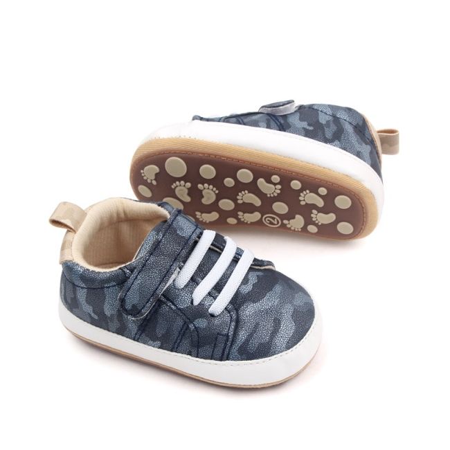 Pantofiori sport camuflaj pentru bebelusi, cu talpa antiderapanta csbsk-3033-1-va18