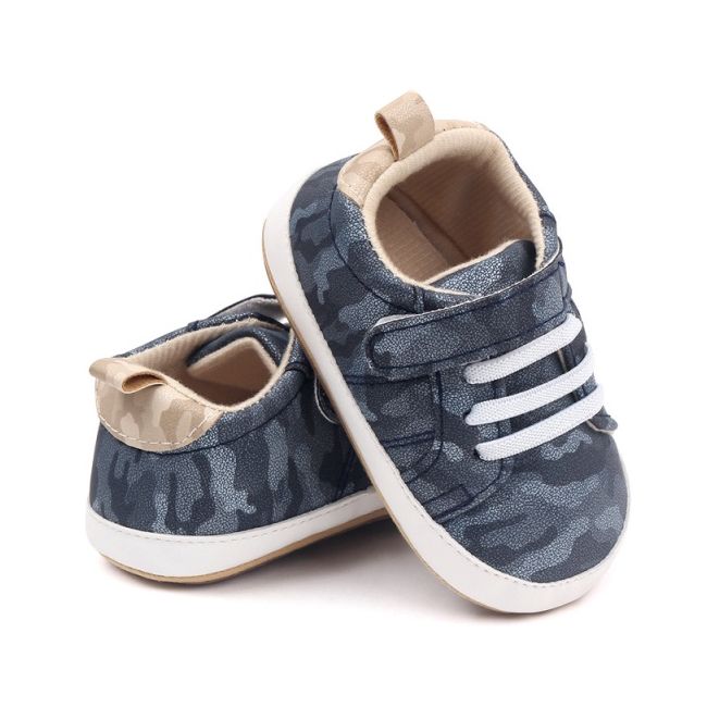 Pantofiori sport camuflaj pentru bebelusi, cu talpa antiderapanta csbsk-3033-1-va18