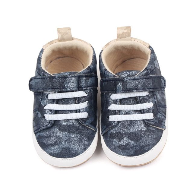 Pantofiori sport camuflaj pentru bebelusi, cu talpa antiderapanta csbsk-3033-1-va18