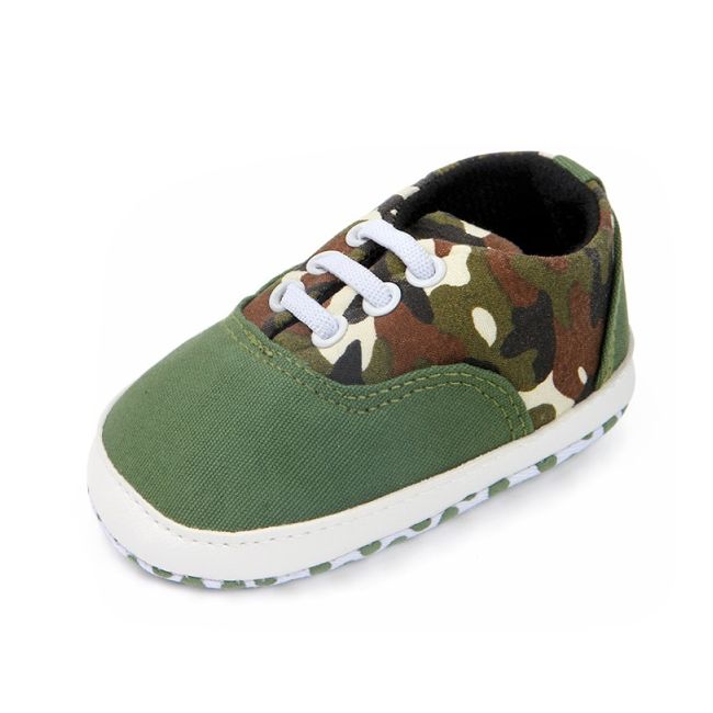 Pantofiori verzi pentru bebelusi - army ch0938-1-va16